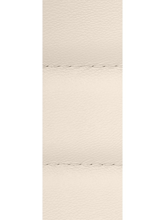 Bureaustoel Mollis echt leer, crème