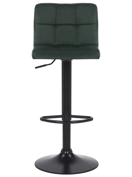 Set van 4 barkrukken Feni fluweel, groen Set van 4 barkrukken Feni fluweel, groen