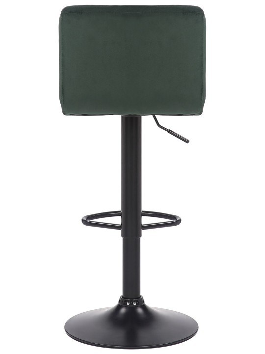 Set van 4 barkrukken Feni fluweel, groen Set van 4 barkrukken Feni fluweel, groen