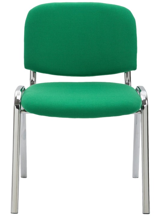 Bezoekersstoel Ken C stof, groen Bezoekersstoel Ken C stof, groen