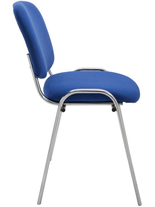 Bezoekersstoel Ken C stof, blauw Bezoekersstoel Ken C stof, blauw