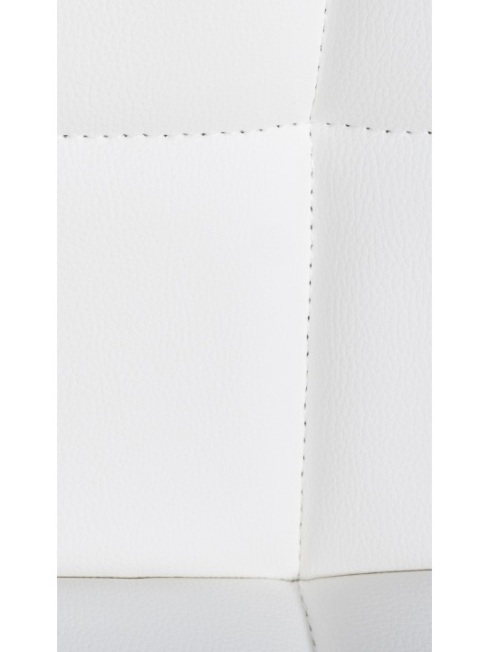 Set van 4 barkrukken Feni kunstleer, wit