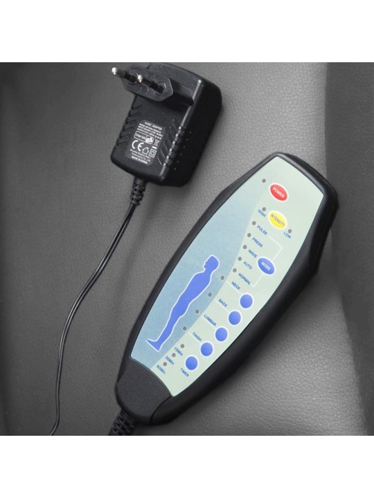 Bureaustoel Pacific met massagefunctie V2, grijs