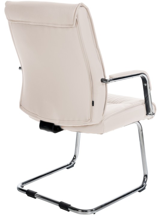 Set van 2 bezoekersstoelen Sievert, crème