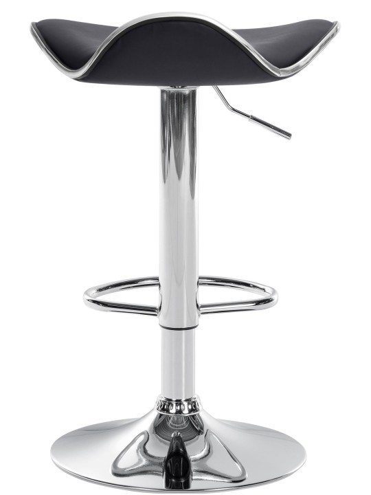 Barkruk Shanghai kunstleer C, zwart