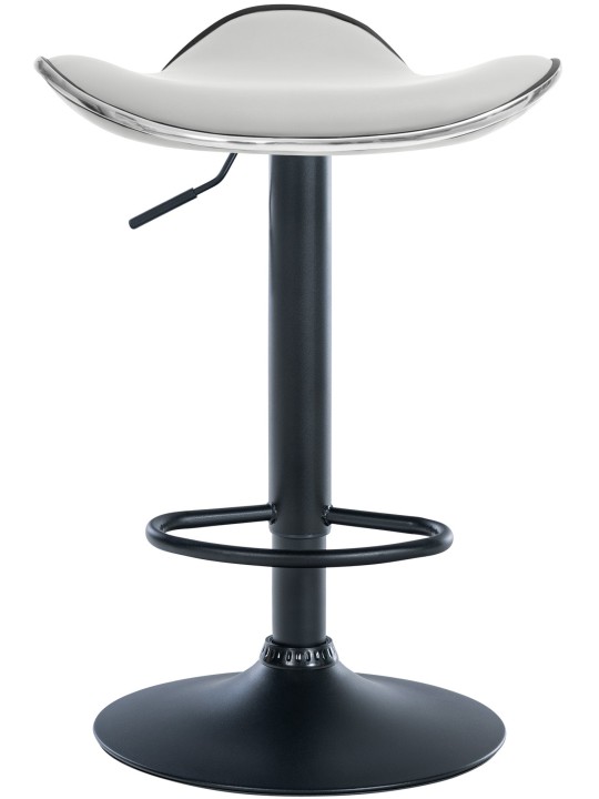 Barkruk Shanghai kunstleer, wit