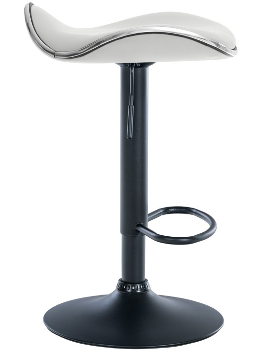 Barkruk Shanghai kunstleer, wit