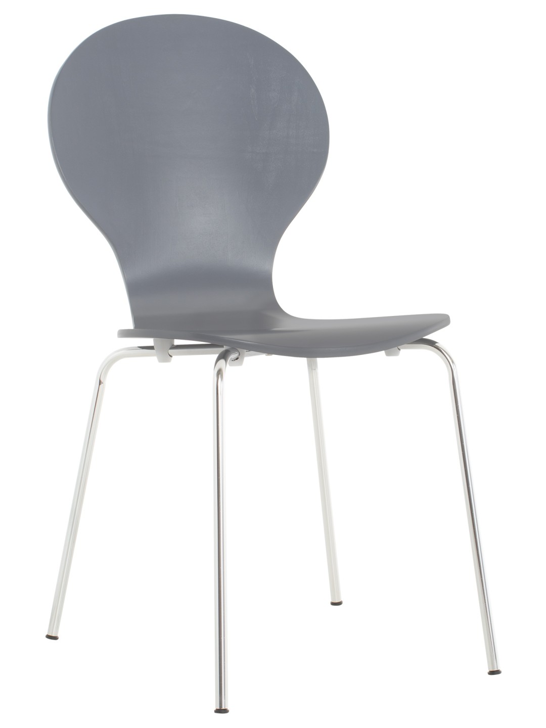Bezoekersstoel Diego, grijs
