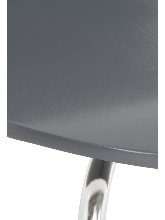 Bezoekersstoel Diego, grijs