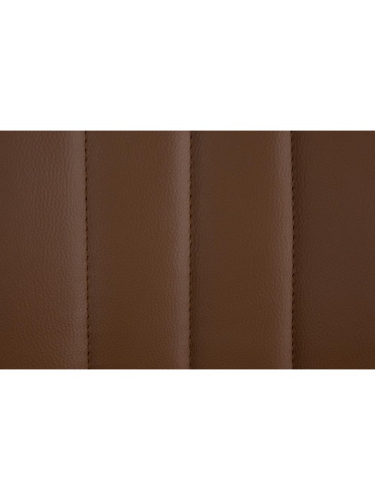 Set van 2 barkrukken Toni kunstleer, bruin