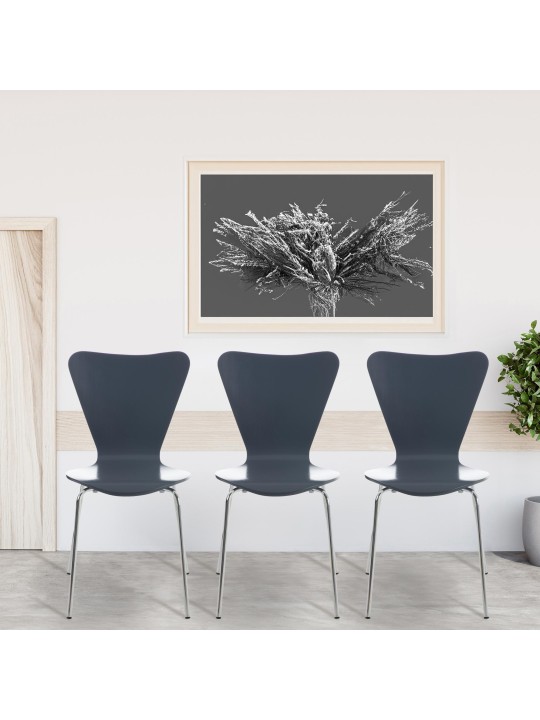 Bezoekersstoel Calisto, grijs