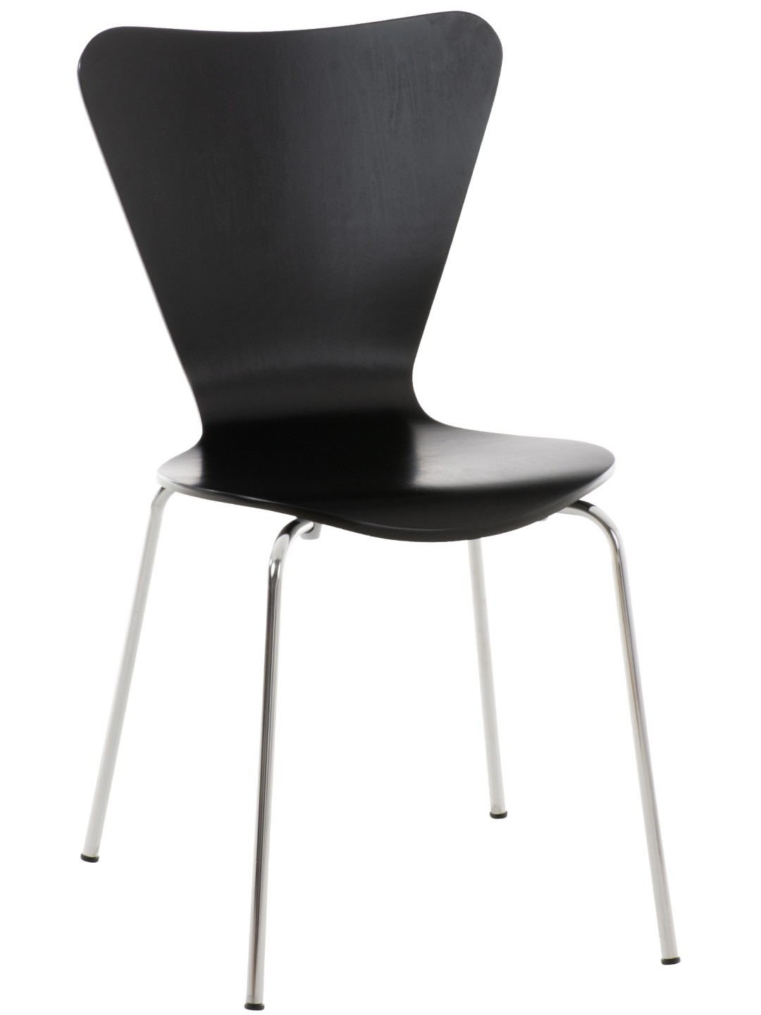 Bezoekersstoel Calisto, zwart