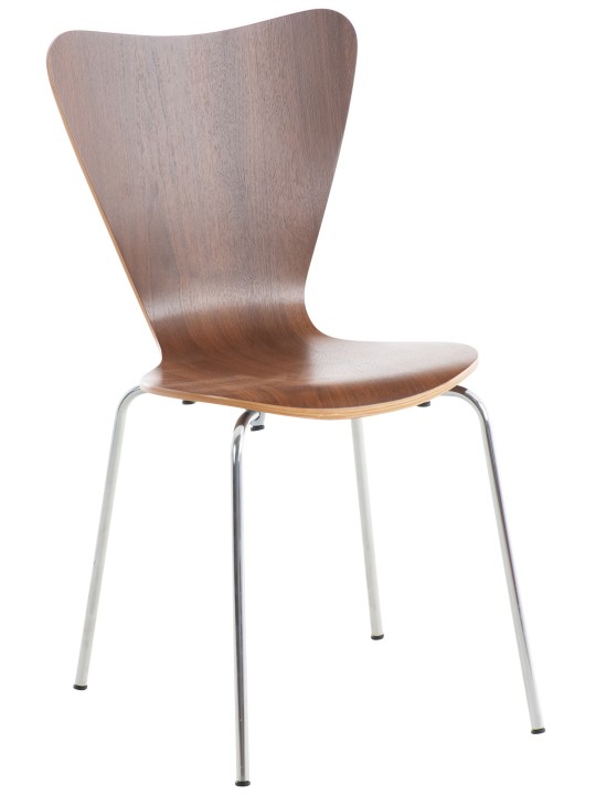 Bezoekersstoel Calisto, walnoot Bezoekersstoel Calisto, walnoot