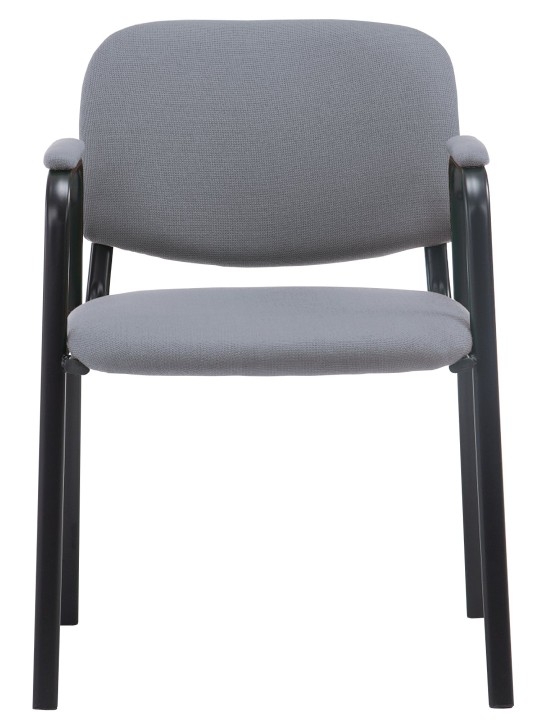 Bezoekersstoel Ken PRO stof, grijs Bezoekersstoel Ken PRO stof, grijs