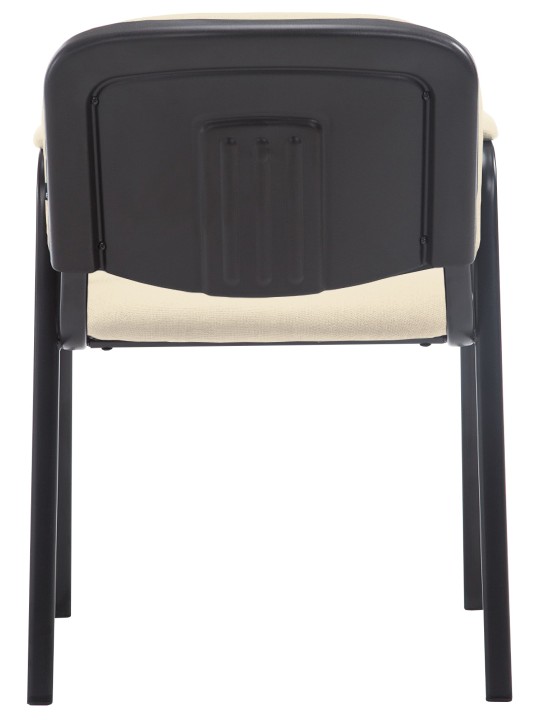 Bezoekersstoel Ken PRO stof, crème Bezoekersstoel Ken PRO stof, crème