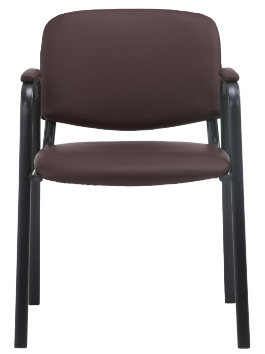 Bezoekersstoel Ken PRO kunstleer, bruin Bezoekersstoel Ken PRO kunstleer, bruin