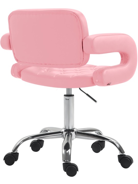 Werkkruk Dublin kunstleer, roze Werkkruk Dublin kunstleer, roze