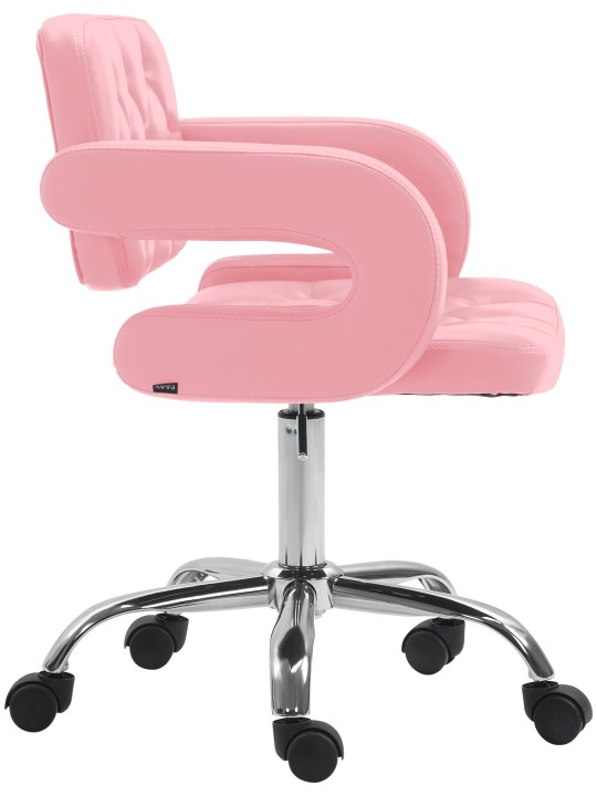 Werkkruk Dublin kunstleer, roze Werkkruk Dublin kunstleer, roze