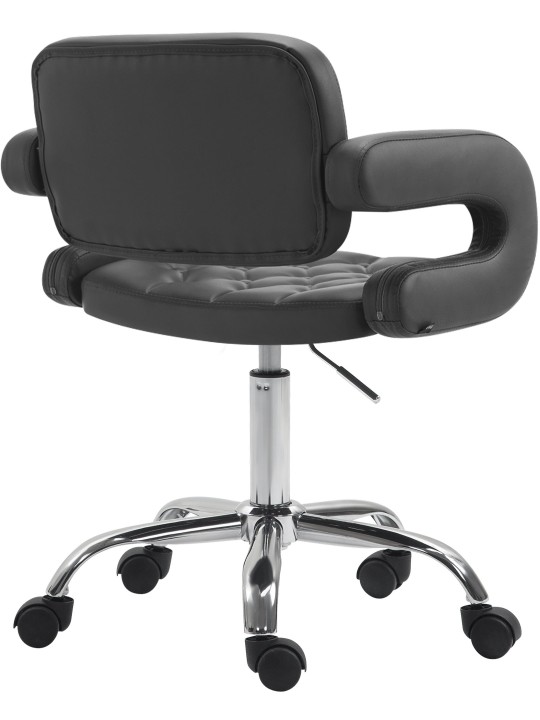 Werkkruk Dublin kunstleer, zwart Werkkruk Dublin kunstleer, zwart