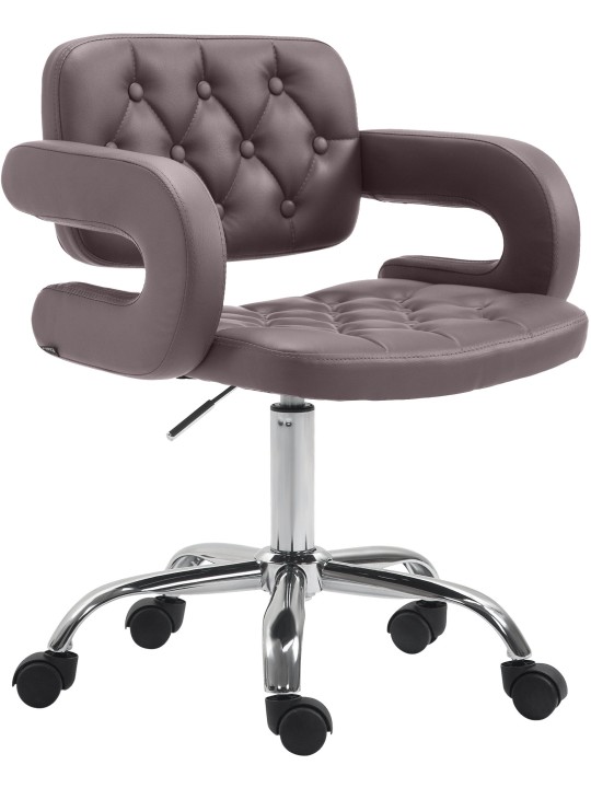 Werkkruk Dublin kunstleer, bruin Werkkruk Dublin kunstleer, bruin