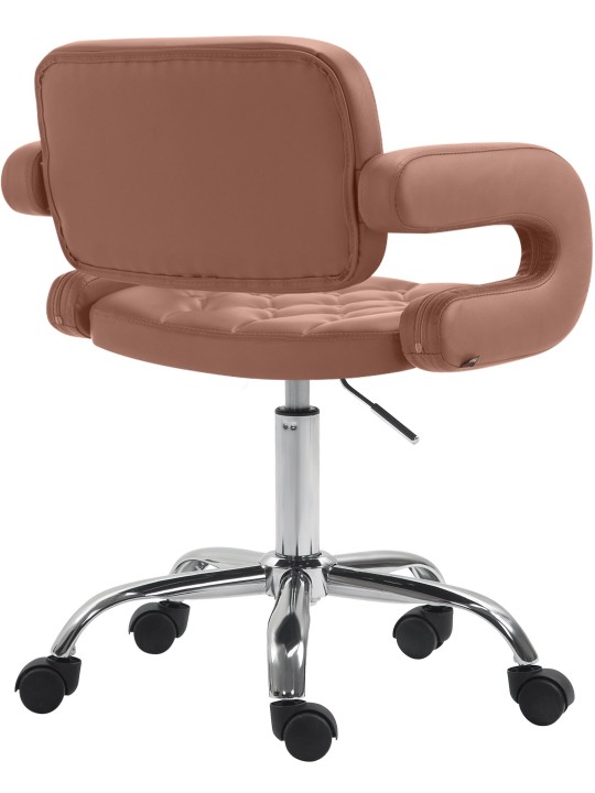 Werkkruk Dublin kunstleer, cognac Werkkruk Dublin kunstleer, cognac