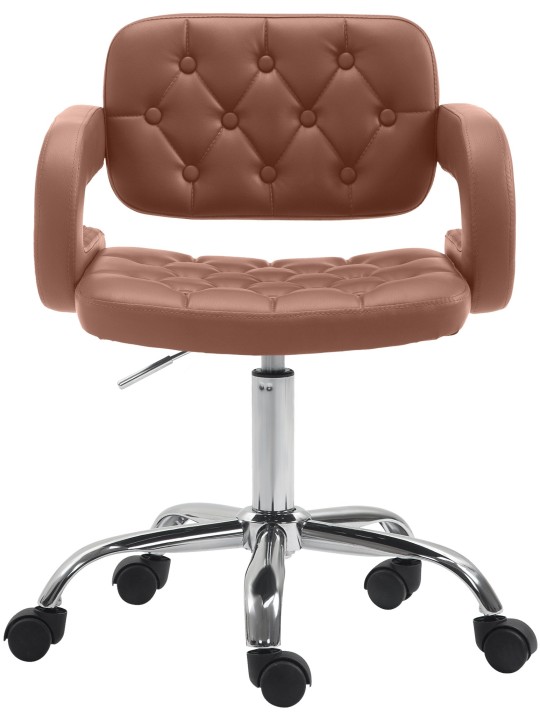 Werkkruk Dublin kunstleer, cognac Werkkruk Dublin kunstleer, cognac