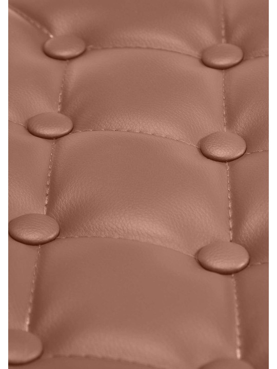 Ligstoel Dublin kunstleer, cognac