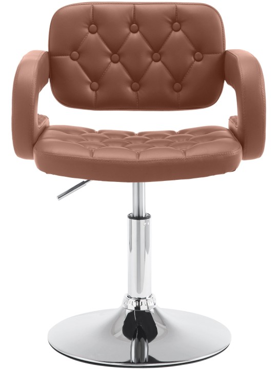 Ligstoel Dublin kunstleer, cognac