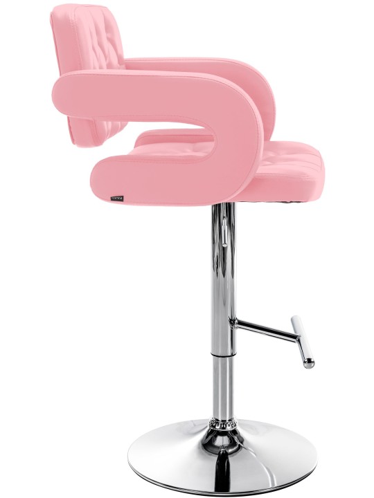 Barkruk Dublin C, roze