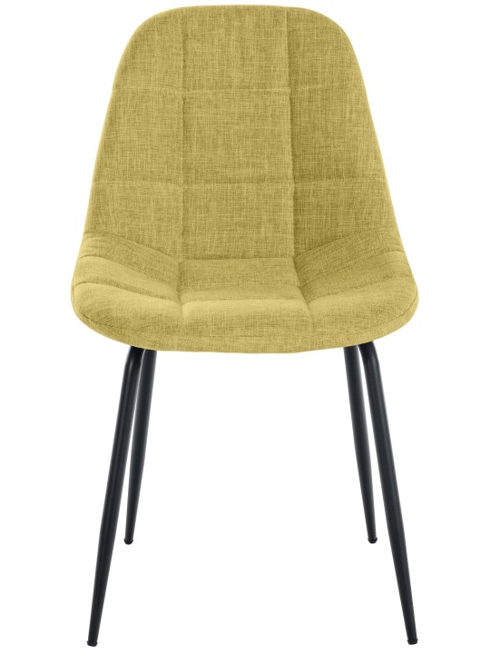 Set van 2 stoel Tom stof, lichtgroen