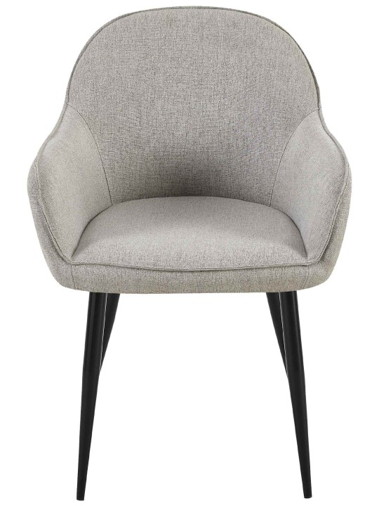 Eetkamerstoel Boise stof, grijs