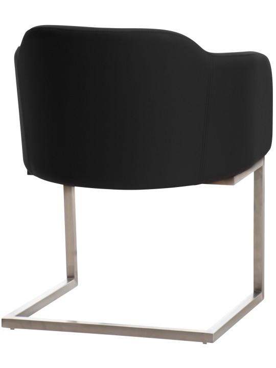 Bezoekersstoel Magnus, zwart