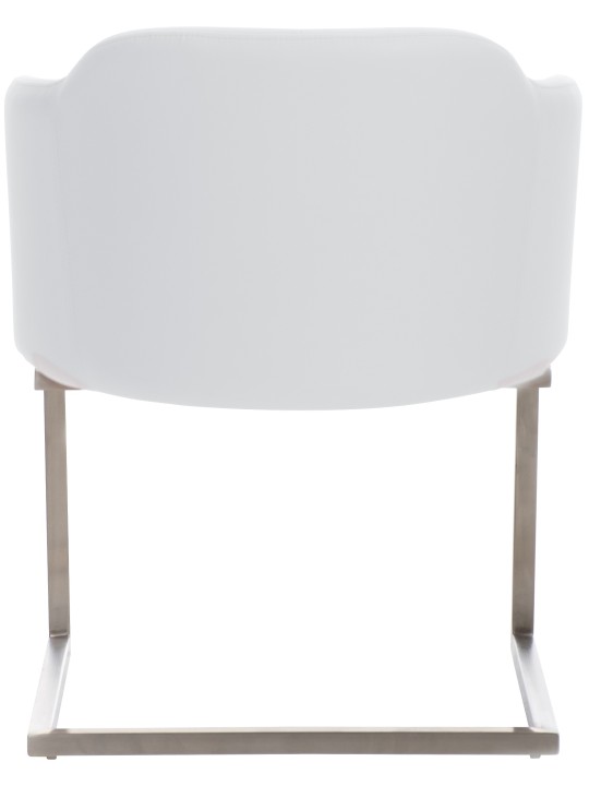 Bezoekersstoel Magnus, wit