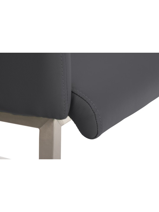 Bezoekersstoel Magnus, grijs Bezoekersstoel Magnus, grijs