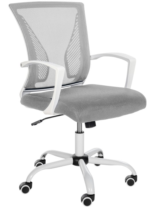 Bureaustoel Tracy W, lichtgrijs