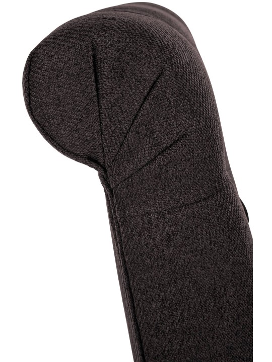 Eetkamerstoel Lisburn stof, zwart Eetkamerstoel Lisburn stof, zwart