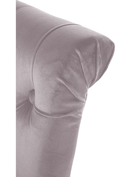 Eetkamerstoel Lisburn fluweel, grijs