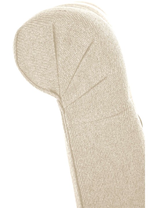 Set van 2 eetkamerstoelen Lisburn stof, crème