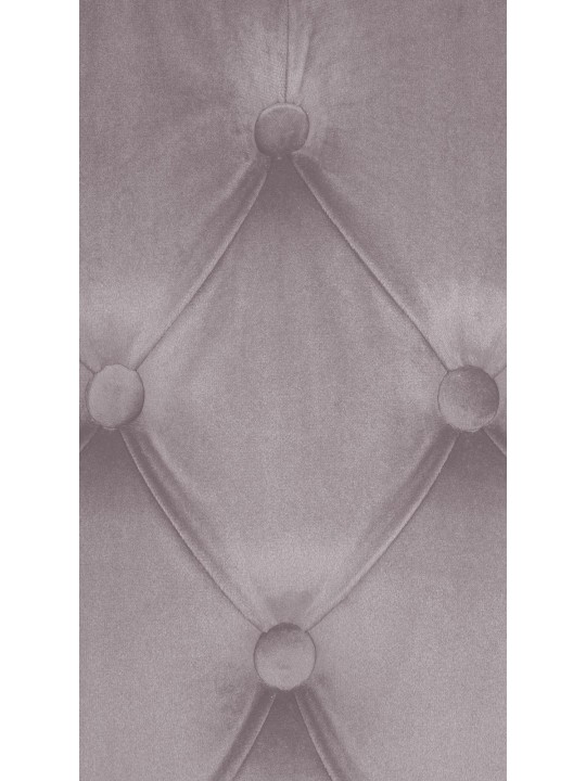 Set van 2 eetkamerstoelen Lisburn fluweel, grijs