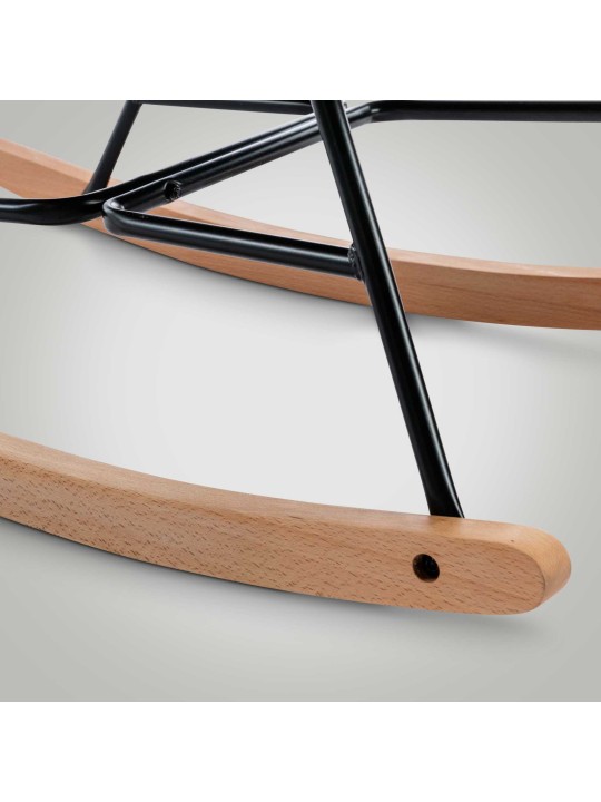 Stoel Sanka stof, taupe