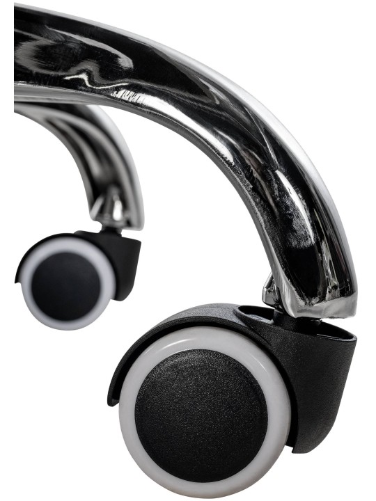 Bureaustoel Amadora kunstleer, zwart