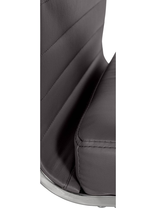 Bureaustoel Amadora kunstleer, grijs