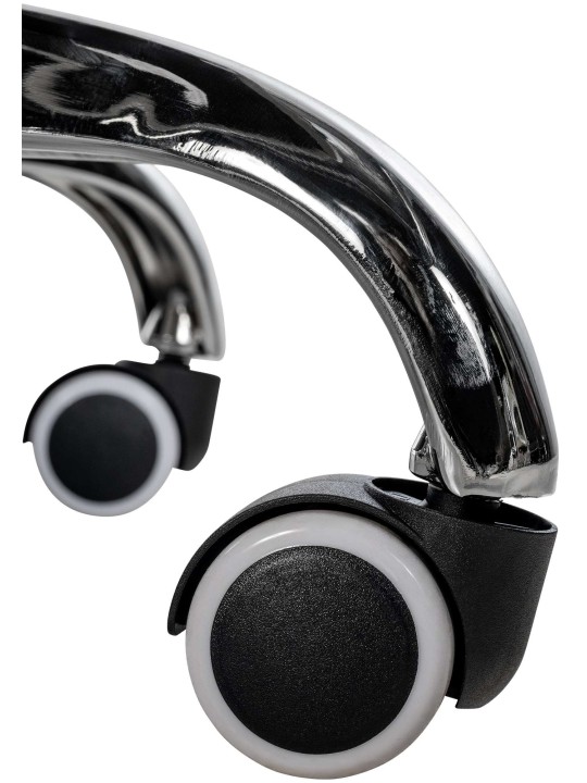 Bureaustoel Amadora stof, grijs