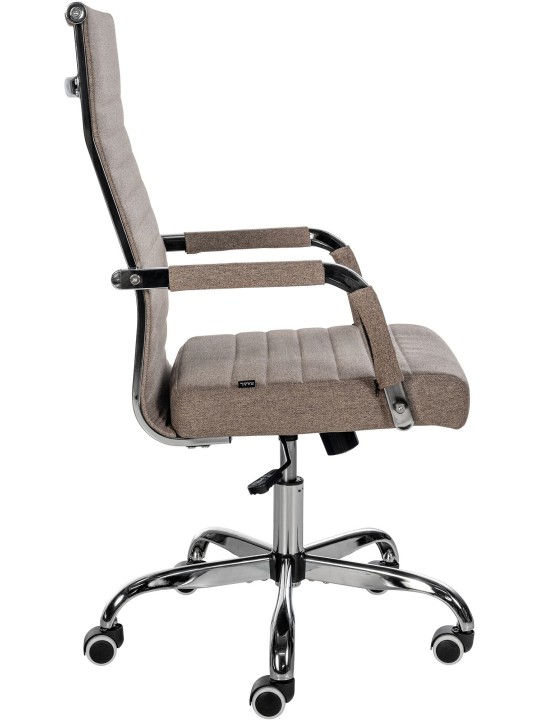 Bureaustoel Amadora stof, taupe