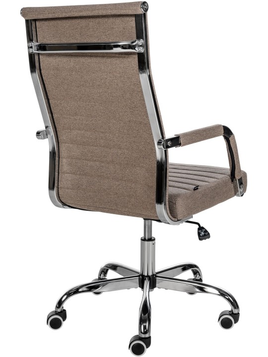 Bureaustoel Amadora stof, taupe