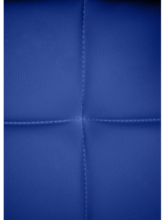 Bezoekersstoel Canada B kunstleer, blauw