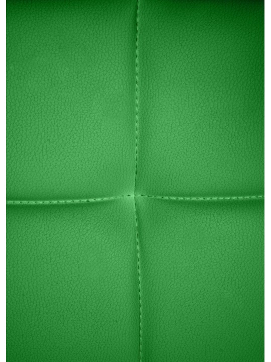 Bezoekersstoel Canada B kunstleer, groen