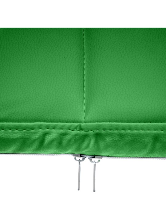 Bezoekersstoel Canada B kunstleer, groen