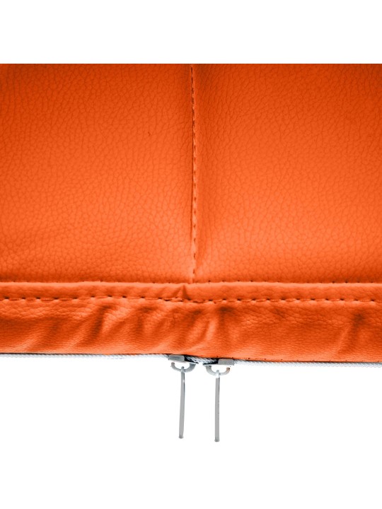 Bezoekersstoel Canada B kunstleer, oranje Bezoekersstoel Canada B kunstleer, oranje