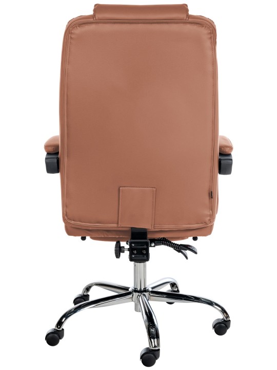 Bureaustoel Oxygen kunstleer, lichtbruin